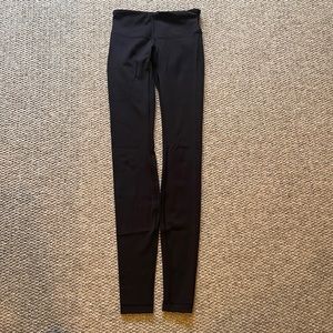 Black lululemon leggings size 2